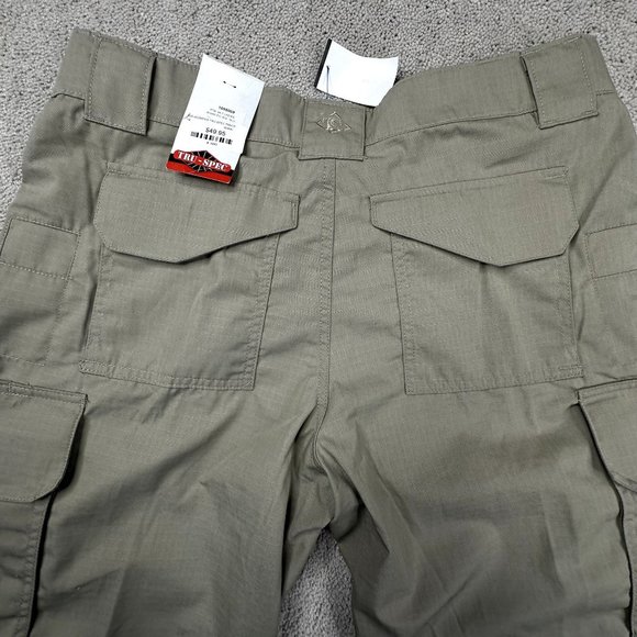 Tru-Spec 24-7 ORIGINAL NWT‎ Tactical Rip-Stop Pants Women's Size Waist 16 Khaki - Picture 5 of 8